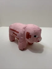 Mojang Jinx Minecraft 7" Video Game Small Pink Plush Pig Stuffed Animal Doll