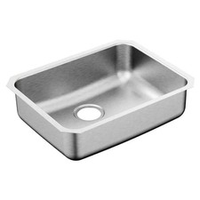 MOEN 1800 Series 23" Undermount Single Basin Stainless Steel Sink   GS18158B