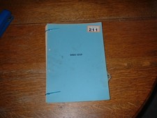 GENUINE HONDA MBX125F FACTORY & DEALERS WORKSHOP MANUAL.  FREE U.K. POST