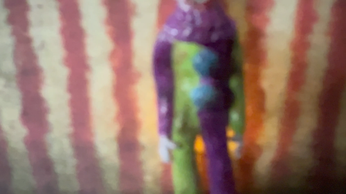 MR. VINTAGE Original Clay Art Figure by Chainy the Clown Clowns of Terror 3 - Video 1 of 1