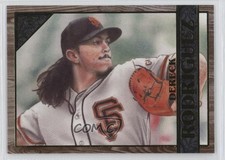 2020 Topps Gallery Wood Dereck Rodriguez #20 1g5