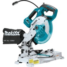 Makita 18V Lxt 6 1/2In Compact Dual-Bevel Compound Miter Saw With Laser (Bare