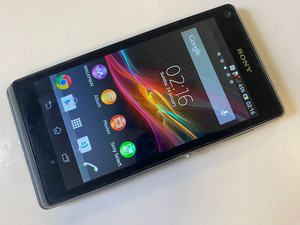 Sony Xperia L C2105 entsperrt NFC Smartphone schwarz voll funktionsfähig