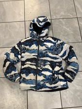 The North Face Unisex Kids' 3-in-1 Hooded Reversible Jacket Blue Black White