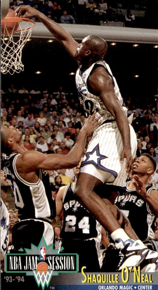 Figurina NBA Jam Session Fleer 1993/94 # 160 Shaquille O'Neal Orlando Magic