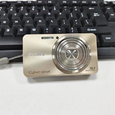 Sony Cyber-shot DSC-W570 Gold 16.1 MP 5x Optical Zoom Digital Camera English