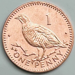 1999 Gilbraltar Penny KM# 773 Uncirculated Condition
