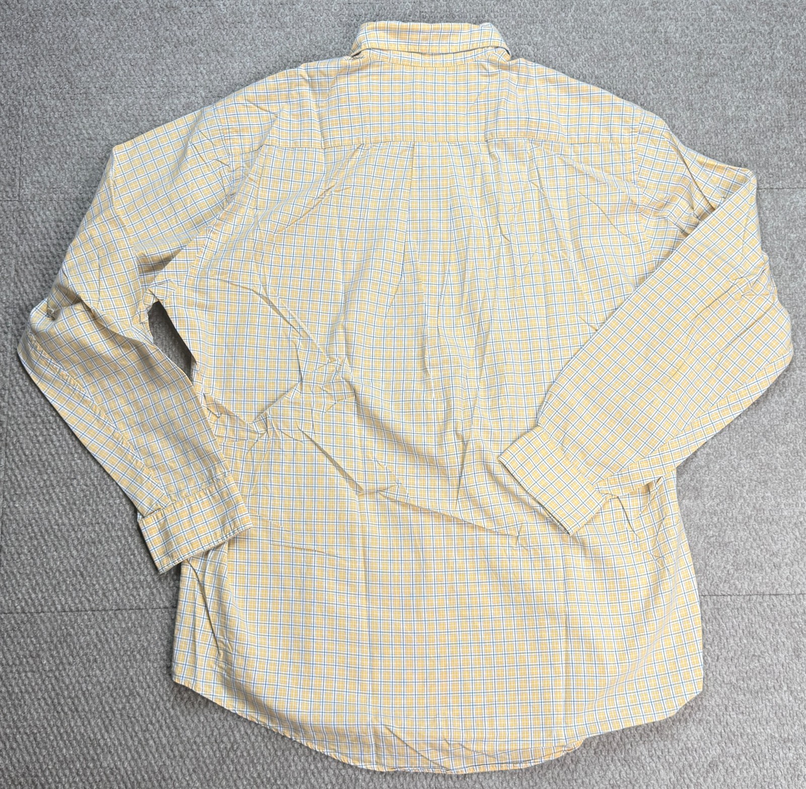 Brooks Brothers 346 Men's Logo Front Button Down Long Sleeve Check Shirt Size M thumbnail 8