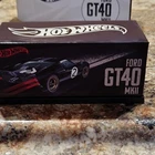 Hot Wheels Red Line Club Ford GT40 MkII Black White With Case