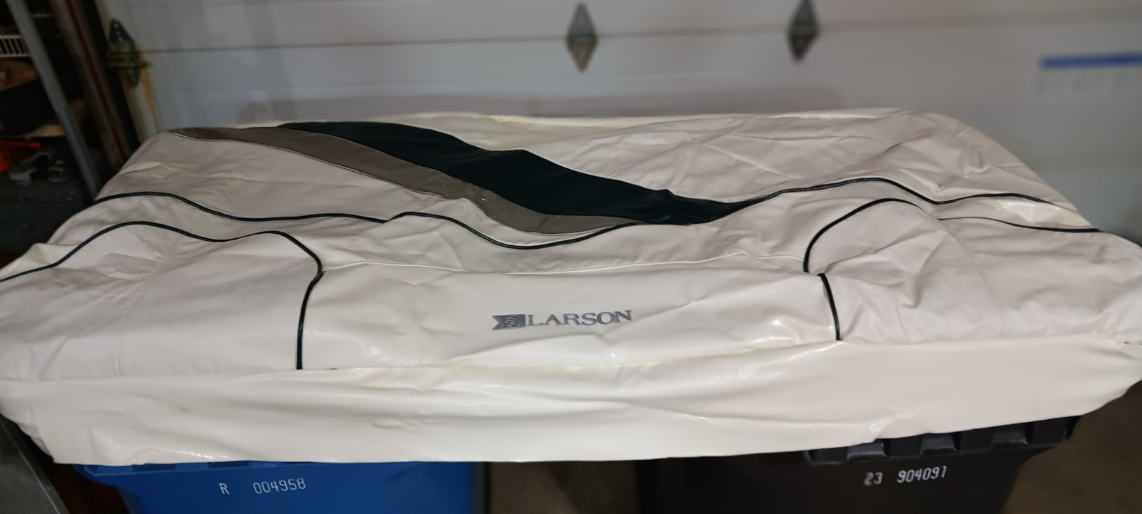 larson boat sundeck skin new never installed | eBay