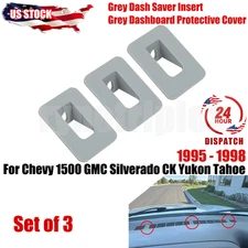 For 1995-1998 Gray Dash Saver Insert Chevy 1500 GMC Silverado CK Yukon Tahoe 3X