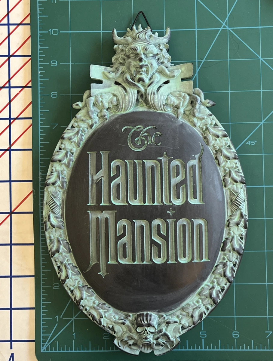 haunted mansion plaque products for sale | eBay