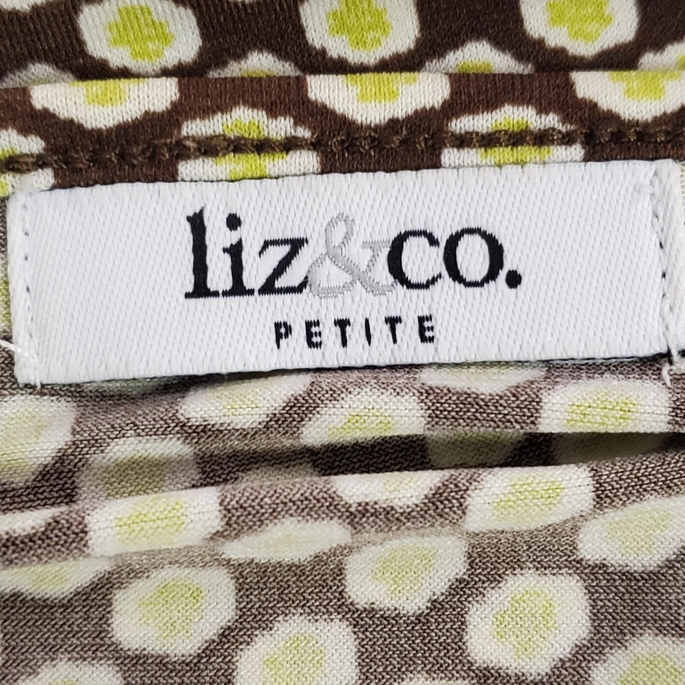 Винтажная женская кукла Liz & Co Y2K Forest Fairy Top размер M миниатюрная коричневая опрятная - Изображение 4 из 4