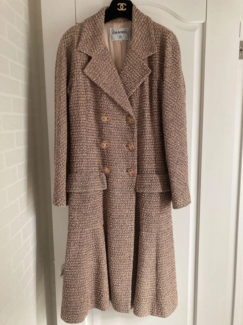 Abito cappotto tweed Chanel