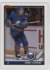 1991-92 Topps Grant Ledyard #386 0a4