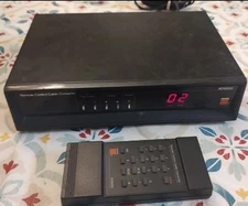 Vintage Gemini AD6000 CATV Converter Multiplier Tuner With Remote 