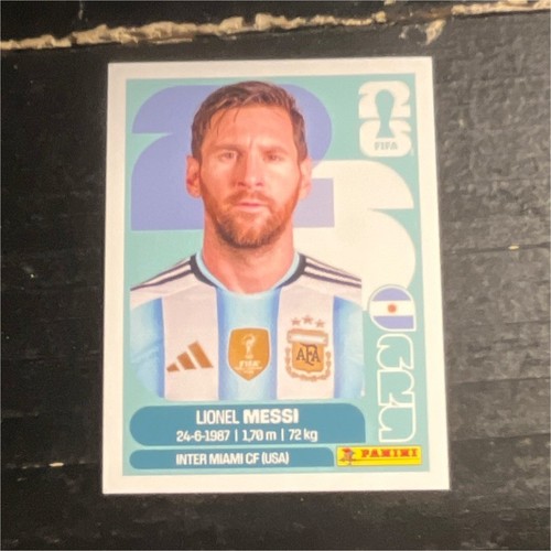 Panini FIFA World Cup 2026 Lionel Messi Sticker