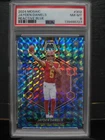 2024 Panini Mosaic - Rookies Jayden Daniels #302 Reactive Blue Mosaic Prizm (RC)