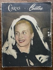 Aug 1952 Issue Caras Y Caretas Death Of Eva Peron Argentina Funeral Casket Photo
