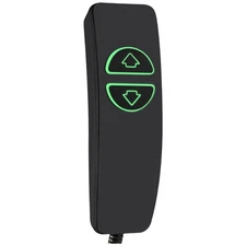 2 Button 5 Pin Hand Remote Control for Power Lift Chair Power Recliner Black