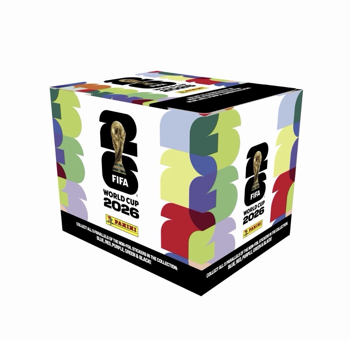 US EDITION* 2026 Panini FIFA World Cup 50-Count Sticker Pack Box 