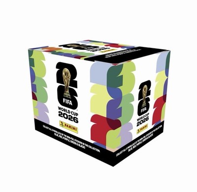*US EDITION* 2026 Panini FIFA World Cup 50-Count Sticker Pack Box (350 Stickers)