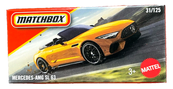 Matchbox Mercedes Benz SL 63 AMG 31/125 Power Grabs 2026 1:64 Modellauto Cabrio-image