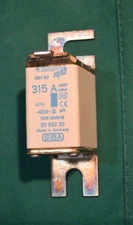 SIBA 315A 900v DC Fuse -NEW-