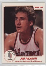 1985-86 Star Jim Paxson #108 1c28
