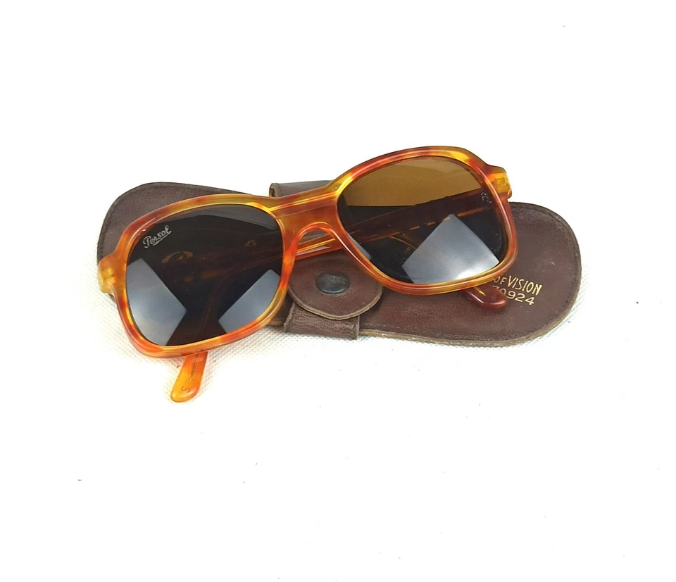 GAFAS DE SOL VINTAGE AÑOS 50 58126 PERSOL MEFLECTO RATTI TORTUGA ART DECO DE ITALIA Foto 4 de 4