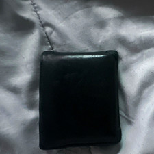 Men's Black Solid Bifold Wallet