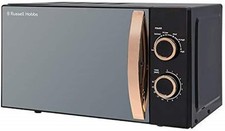 Russell Hobbs Microwave RHM1727RG Rose Gold 17L 700w 5 Power levels with Defrost