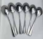 Oneida USA GALA / IMPULSE 6 Place / Oval Soup Spoons Stainless Flatware — photo 6
