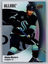 2023-24 Upper Deck Allure #56 Matty Beniers Black Rainbow