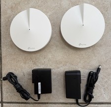 2 PACK TP-Link Deco M5 AC1300 Home Mesh WiFi System Factory Reset