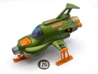 VINTAGE DINKY TOYS 351 UFO INTERCEPTOR GREEN SHADO DIECAST MODEL GERRY ANDERSON