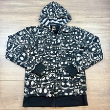Tim Burton's The Nightmare Before Christmas Jack Skellington AOP Full Zip Hoodie