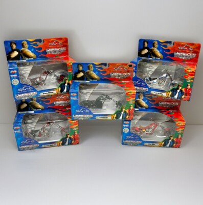 Orange County Choppers Lot Of 5 Joyride 1:18 Scale American Die Cast Motorcycle