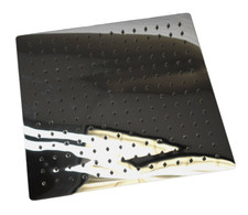 Polished Chrome Rain Shower Head Replacement Square 12" x 12" Attachment