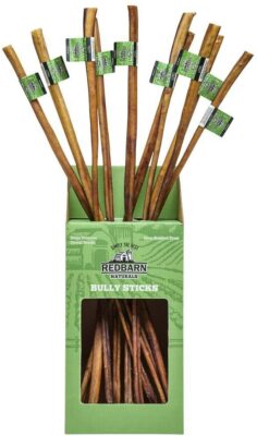 RedBarn Naturals 36'' Premium Straight Beef BULLY STICKS Dog Treat Chews FRESH