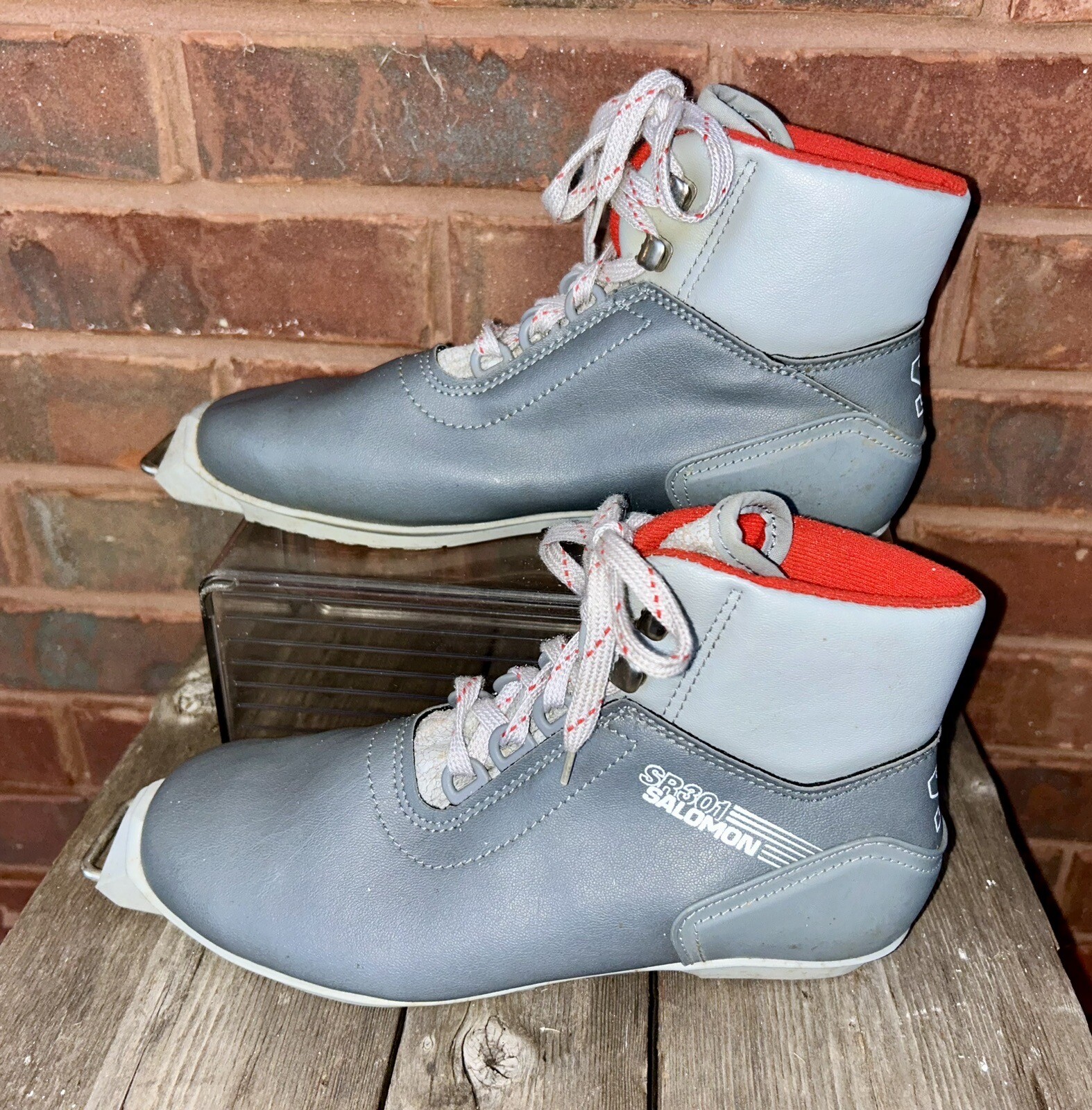 Scarponi da sci di fondo SR 301 Salomon EUR 38 US donna 7 5 uomo 6 grigio nordico