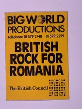 Jesus Jones Pass Cloth Original Vintage British Rock For Romania February 1990#2