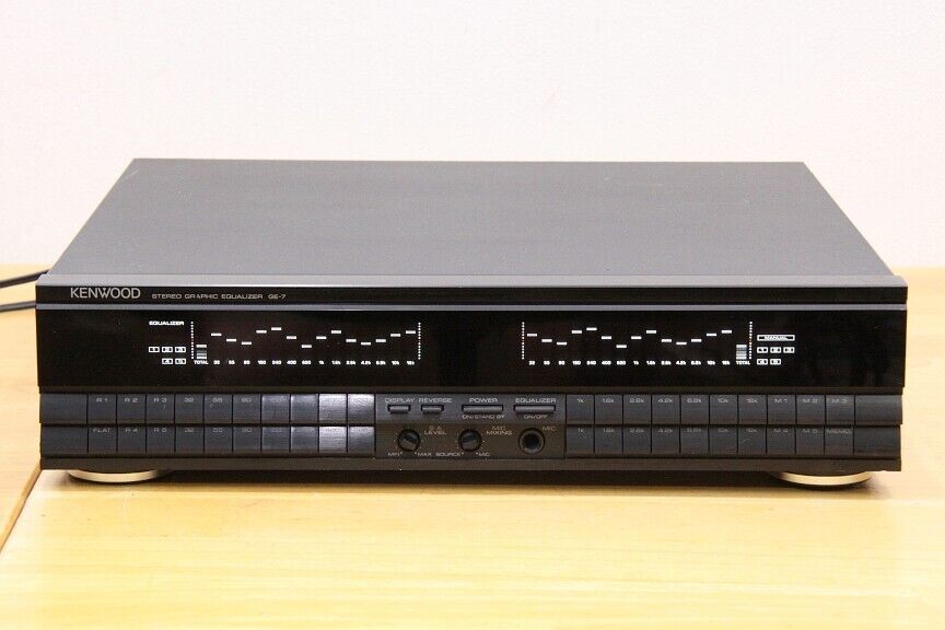 Kenwood GE-7 14-band with 2-channel Spearner Graphic Kenwood GE-7 14-band with 2-channel Spearner Graphic