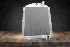 3 Row Aluminum Radiator 4146 Fit 1941 42 43 44 45 46 Chevy Truck V8