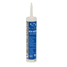 CASE OF 24 SILCO Food Grade RTV 4500 Silicone Sealant Adhesive WHITE 10.3oz