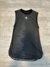 Adidas Women’s NY Tennis Dress - Black and Glow Green