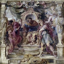 The Wrath of Achilles by P. Rubens Tile Mural Kitchen Backsplash Marble Ceramic