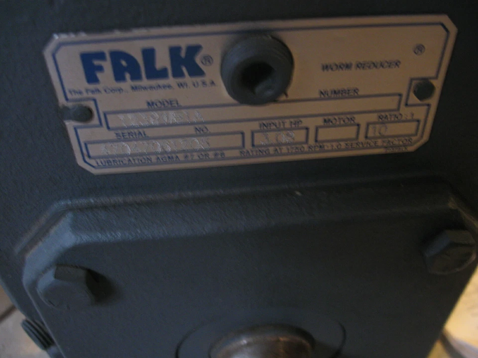 NEW Falk Omnibox Gear Worm Speed Reducer  # 1238WB1A w/ instructions  / 3.03 HP - Image 2 of 3