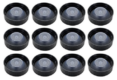 Poly Seal Screw Caps 28mm 12pcs  Wine Bottles Resusable Lids