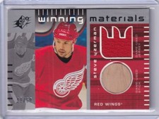 2002-03 SPX Winning Materials #WMSY Steve Yzerman 11/50 Jersey Stick Game Used